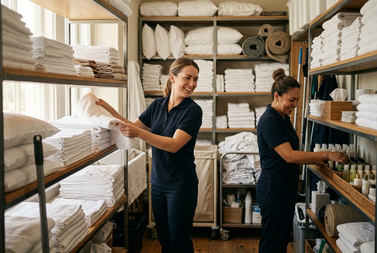 Hotel procurement and group buying in a supply area